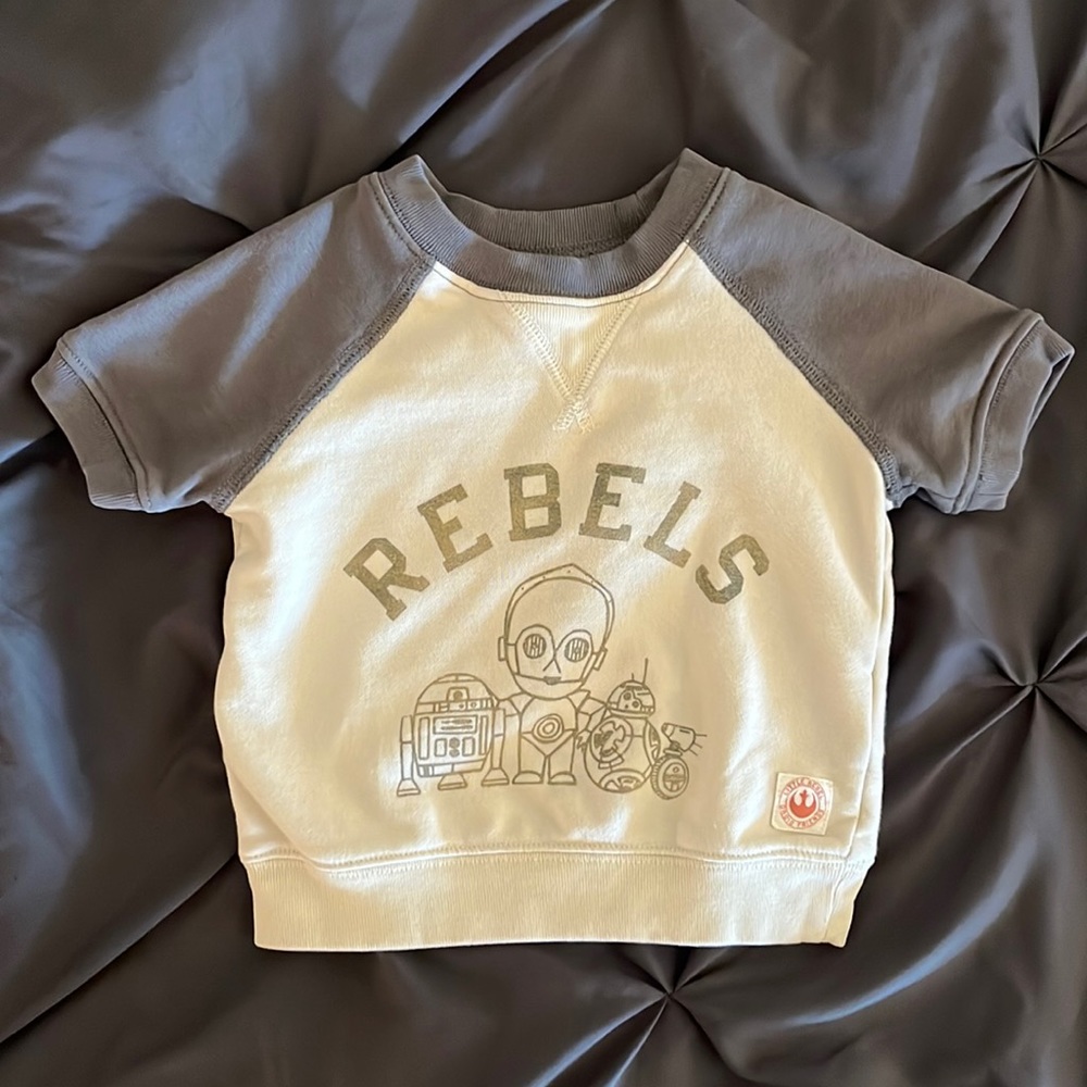 Baby Gap 18-24 months Star Wars sweater short sleeve